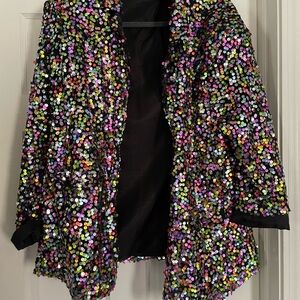 Nasty Gal Sequin Jacket/Blazer